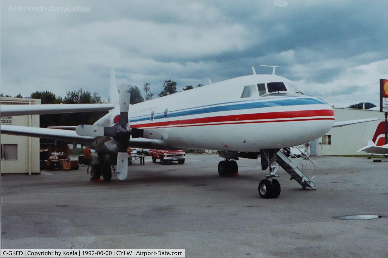 C-GKFD, 1955 Convair CV-5800(F) C/N 278, Ramp tour