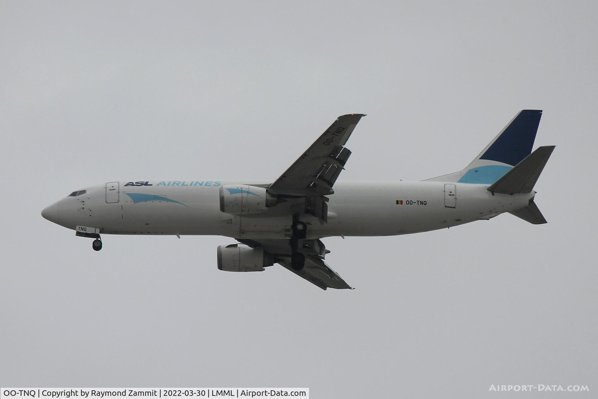 OO-TNQ, 1998 Boeing 737-4M0 C/N 29205, B737-400 OO-TNQ ASL Airlines