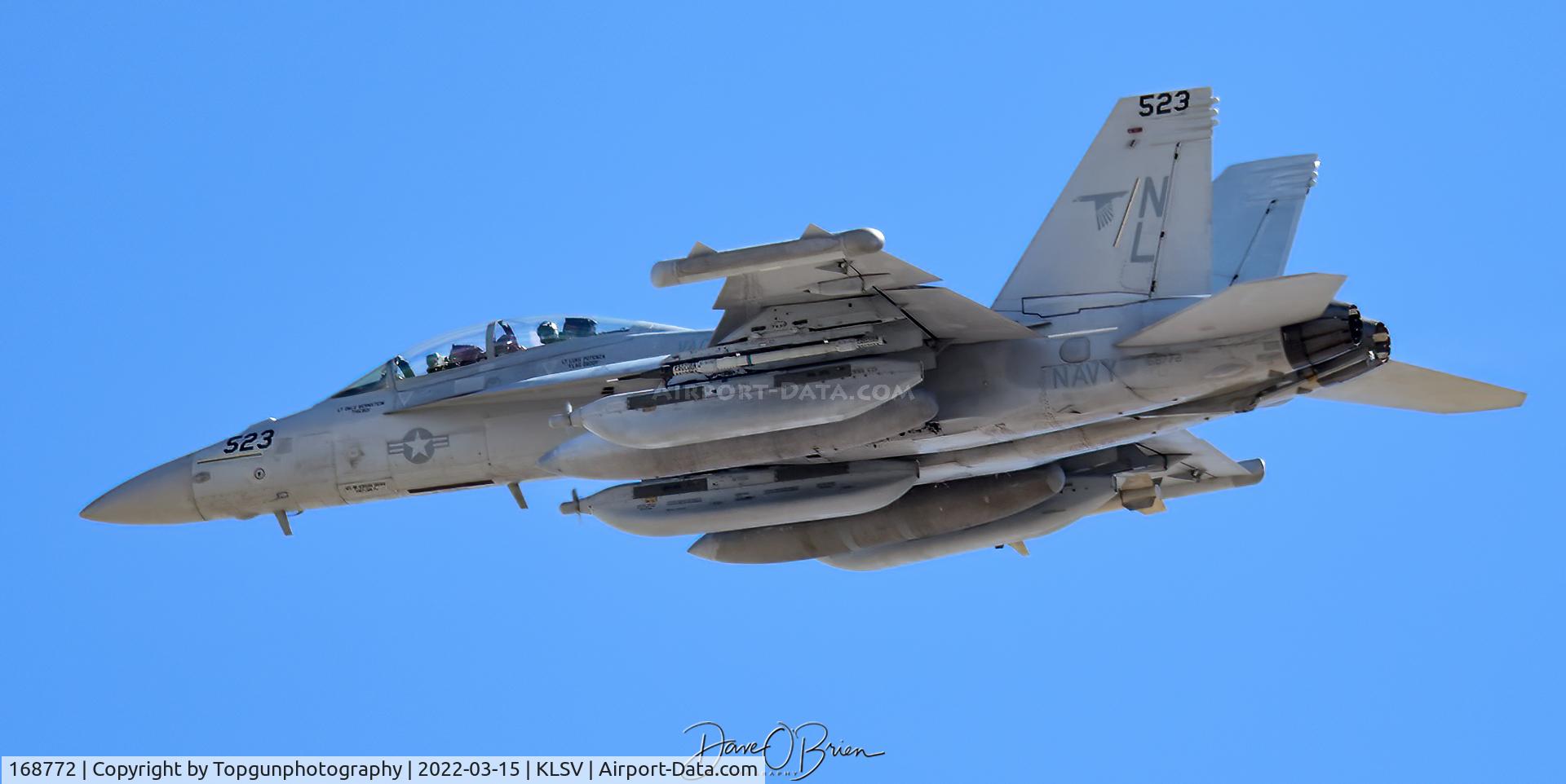 168772, Boeing EA-18G Growler C/N G-86, NITRO44 departing