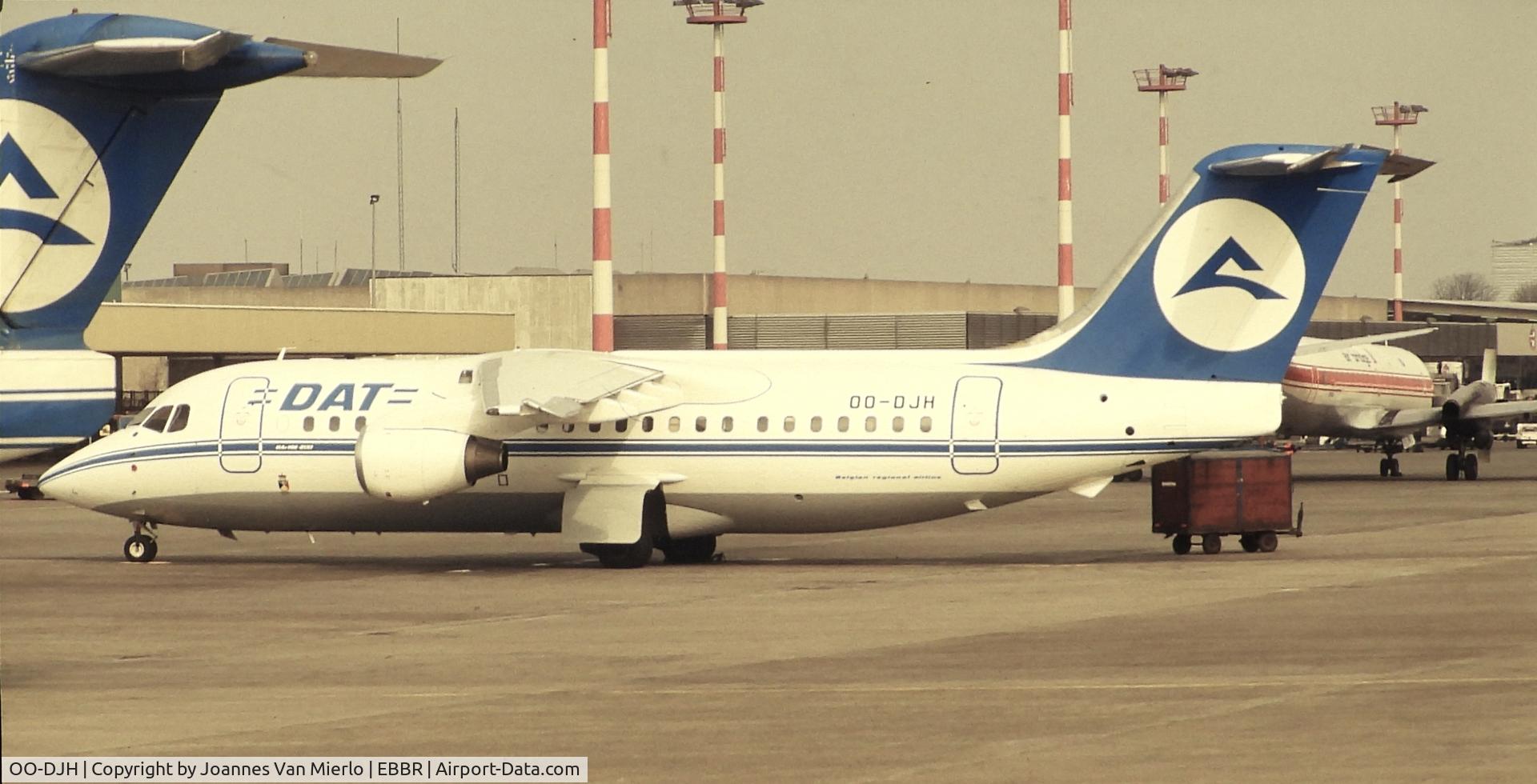 OO-DJH, 1990 British Aerospace BAe.146-200 C/N E2172, Slide scan