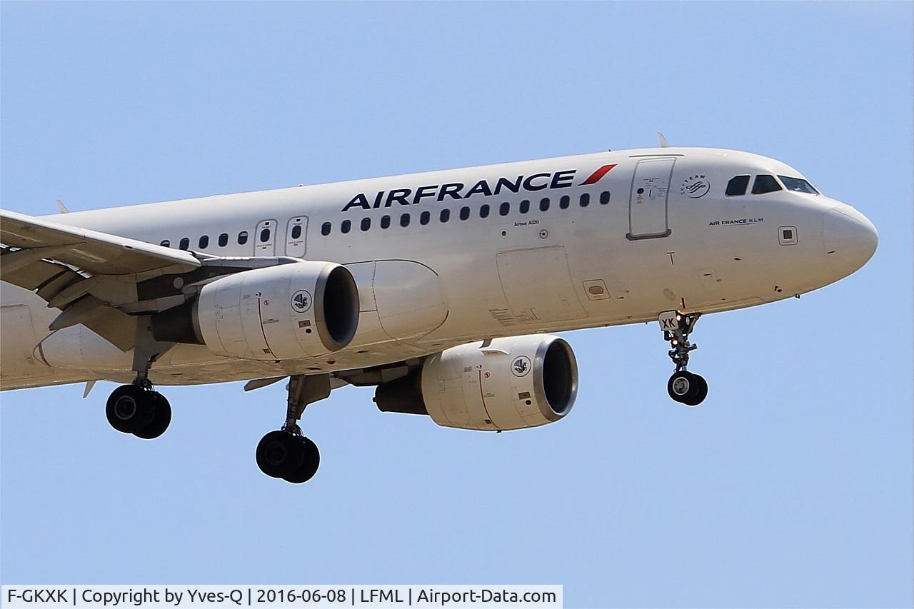F-GKXK, 2003 Airbus A320-214 C/N 2140, F-GKXK - Airbus A320-214, On final rwy 31R, Marseille-Provence Airport (LFML-MRS)