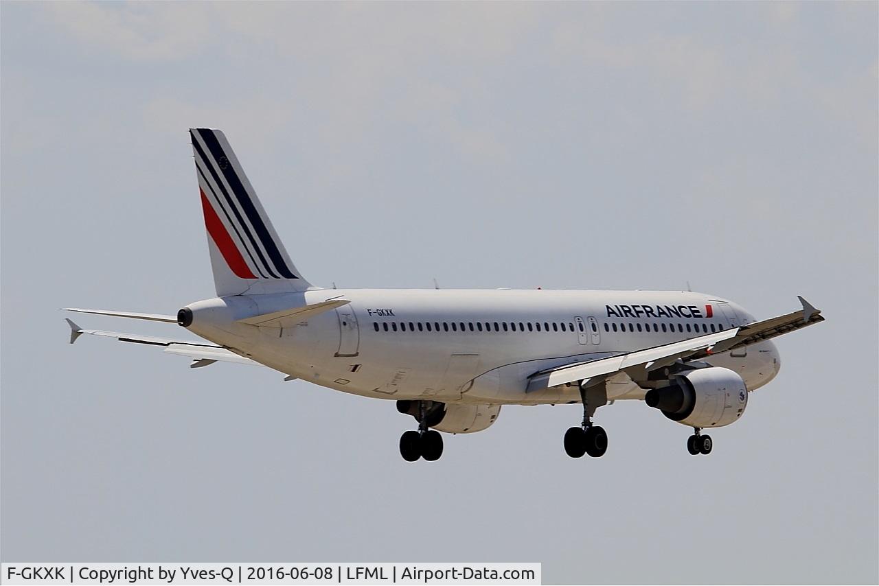 F-GKXK, 2003 Airbus A320-214 C/N 2140, Airbus A320-214, On final rwy 31R, Marseille-Provence Airport (LFML-MRS)