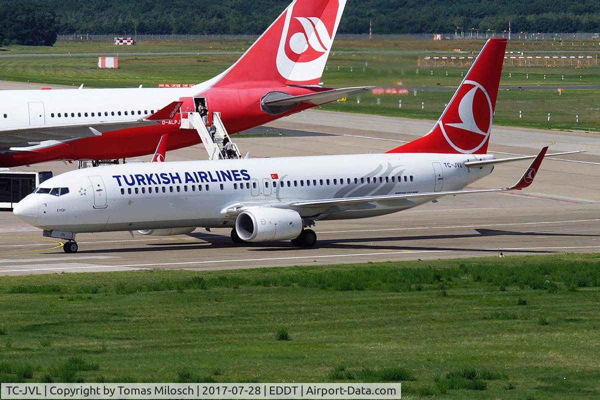 TC-JVL, 2016 Boeing 737-8F2 C/N 60017, 