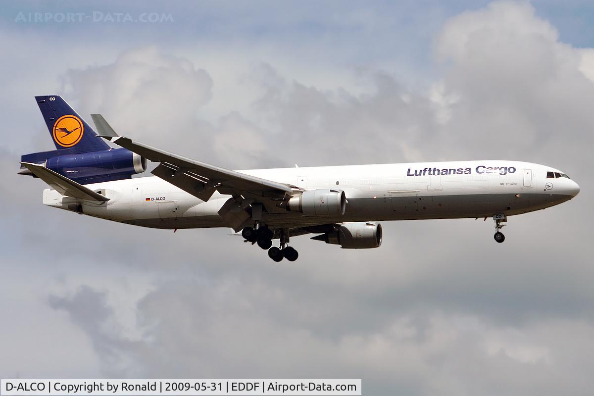 D-ALCO, 1992 McDonnell Douglas MD-11F C/N 48413, at fra