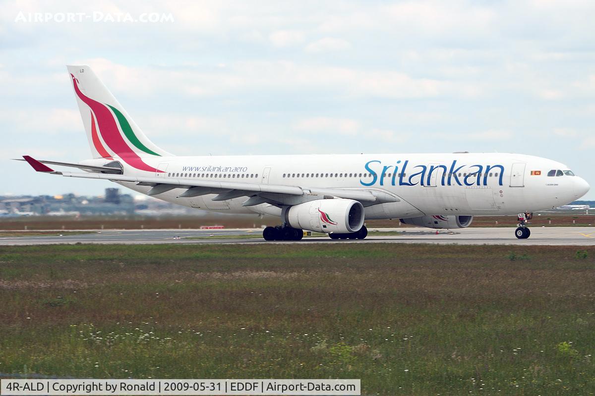 4R-ALD, 1999 Airbus A330-243 C/N 313, at fra