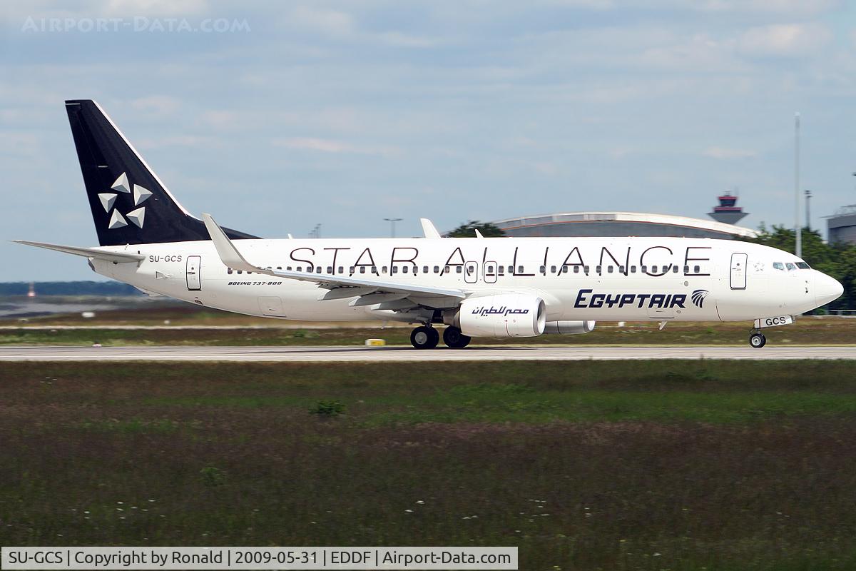 SU-GCS, 2008 Boeing 737-866 C/N 35563, at fra
