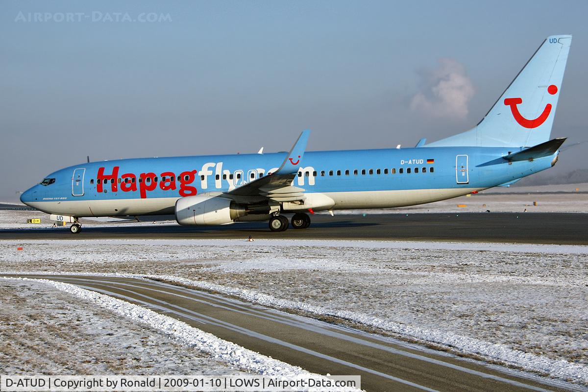 D-ATUD, 2006 Boeing 737-8K5 C/N 34685, at lows