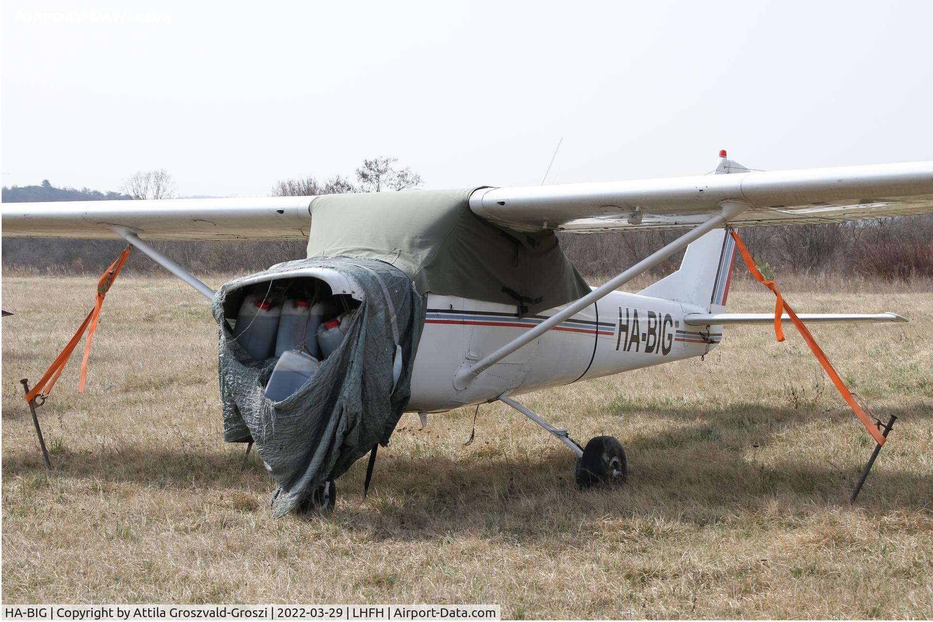 HA-BIG, 1967 Reims F150H C/N 0287, LHFH - Farkashegy Airport, Budakeszi, Hungary