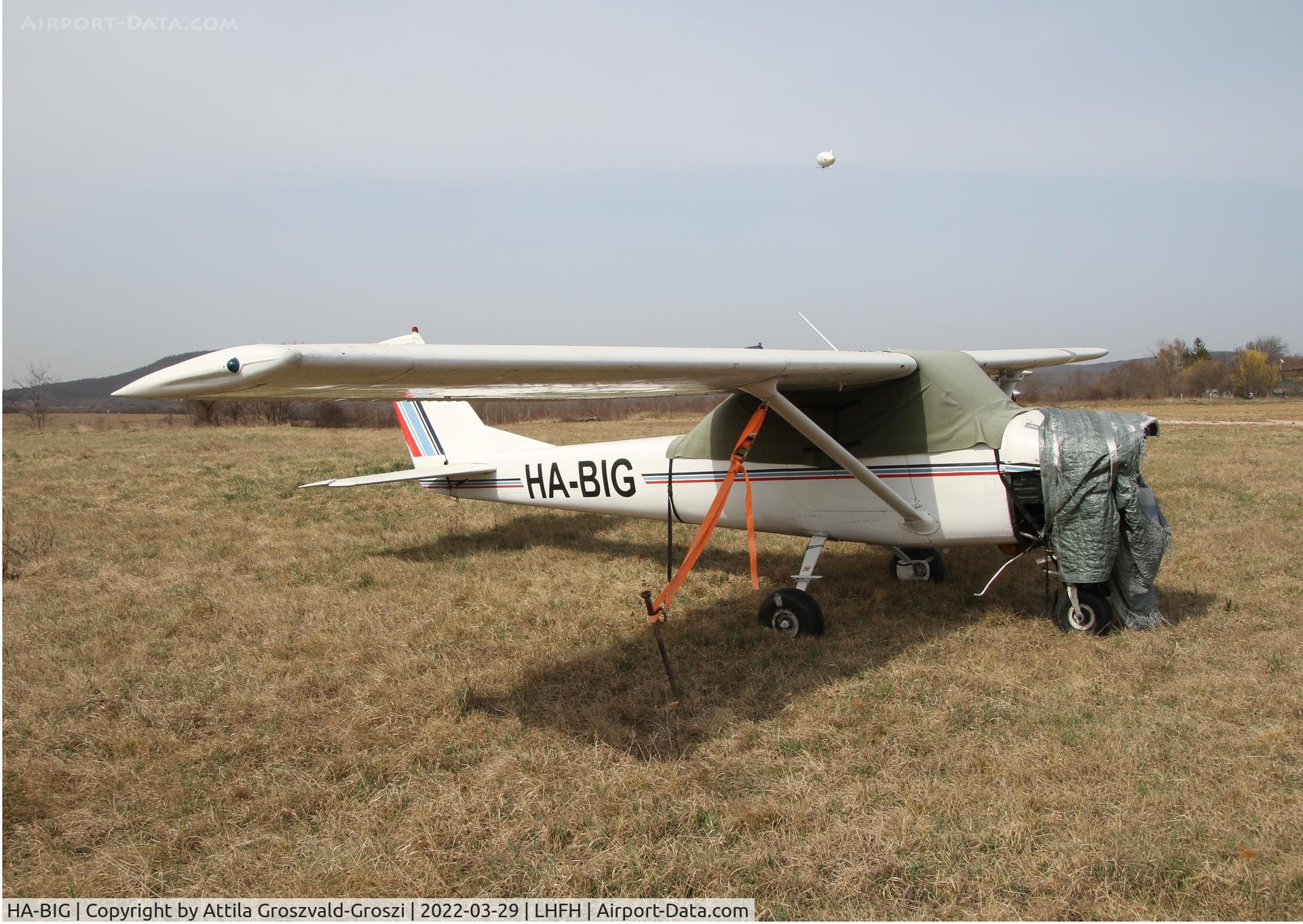 HA-BIG, 1967 Reims F150H C/N 0287, LHFH - Farkashegy Airport, Budakeszi, Hungary