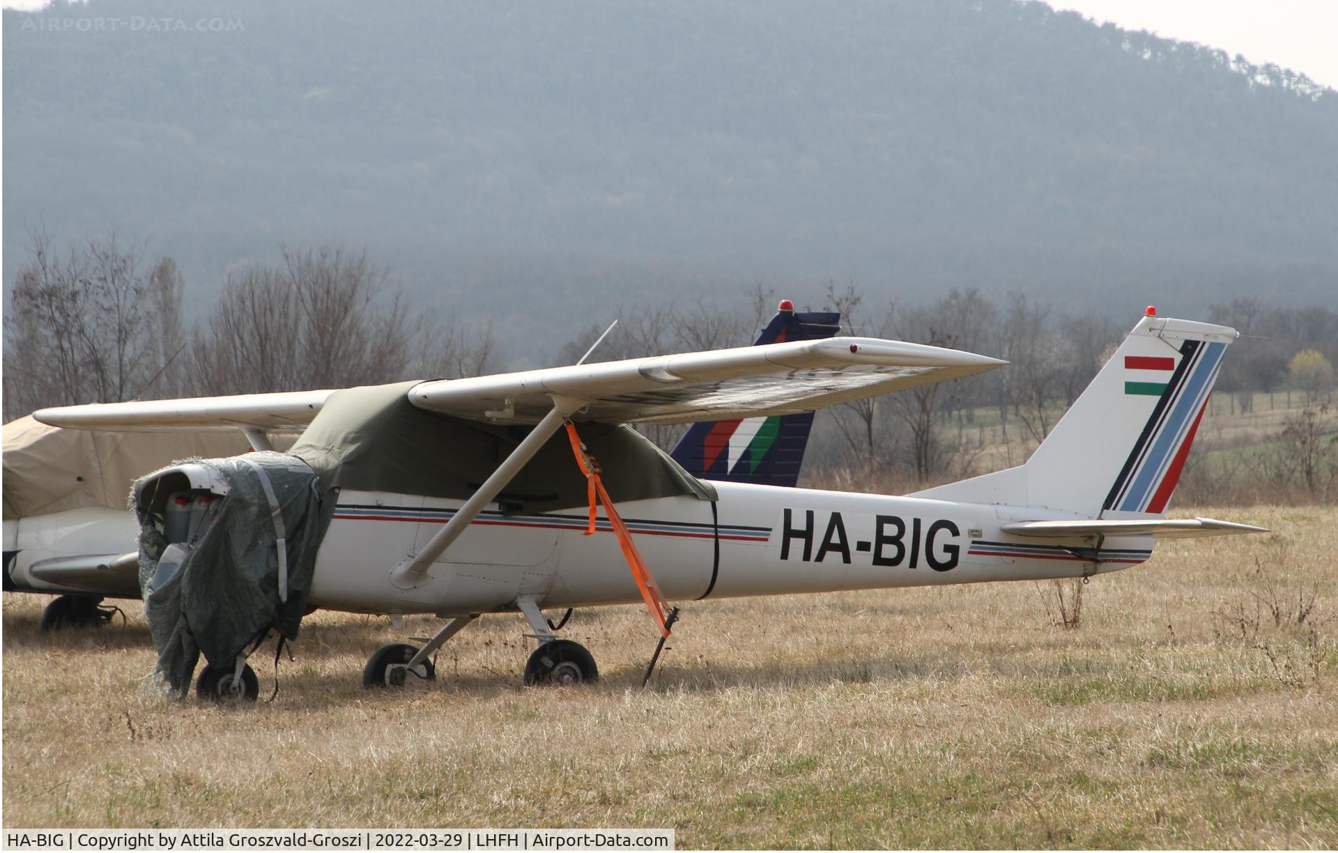 HA-BIG, 1967 Reims F150H C/N 0287, LHFH - Farkashegy Airport, Budakeszi, Hungary