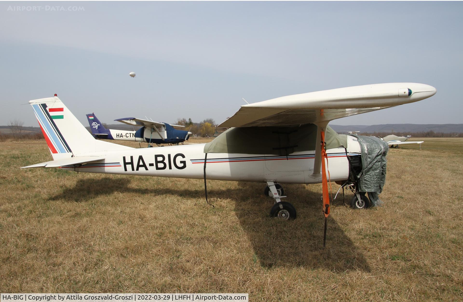HA-BIG, 1967 Reims F150H C/N 0287, LHFH - Farkashegy Airport, Budakeszi, Hungary