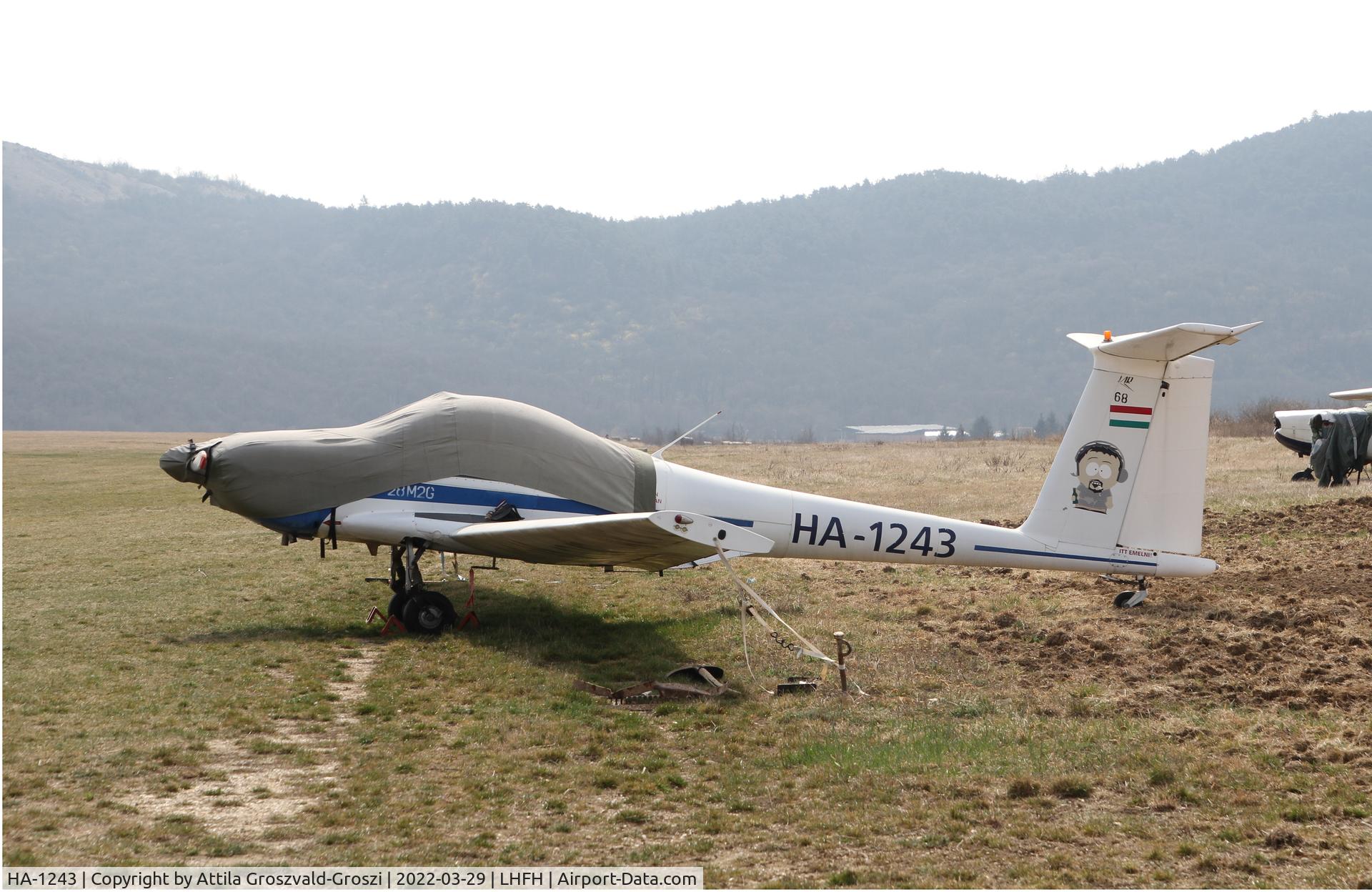 HA-1243, ICA-Brasov IS-28M2/G C/N 68, LHFH - Farkashegy Airport, Budakeszi, Hungary