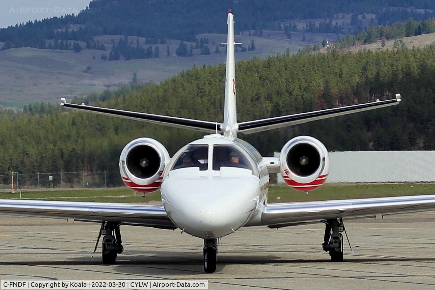 C-FNDF, 2009 Cessna 560 Citation Encore+ C/N 560-0815, Close contact