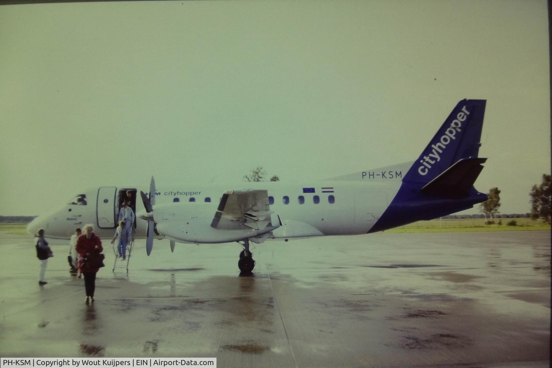 PH-KSM, 1992 Saab 340B C/N 340B-288, Cityhopper