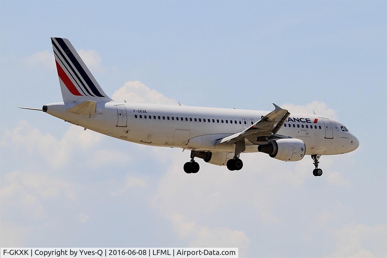 F-GKXK, 2003 Airbus A320-214 C/N 2140, Airbus A320-214, On final rwy 31R, Marseille-Provence Airport (LFML-MRS)