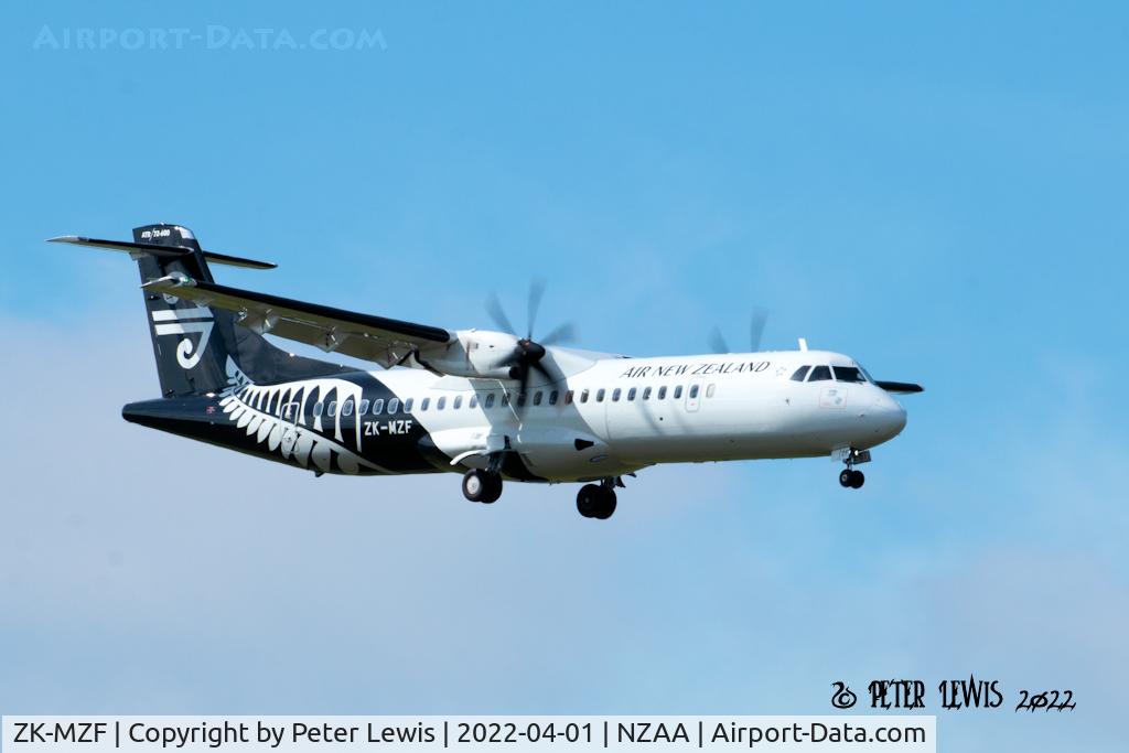 ZK-MZF, 2021 ATR 72-212A C/N 1691, Air New Zealand Ltd., Auckland