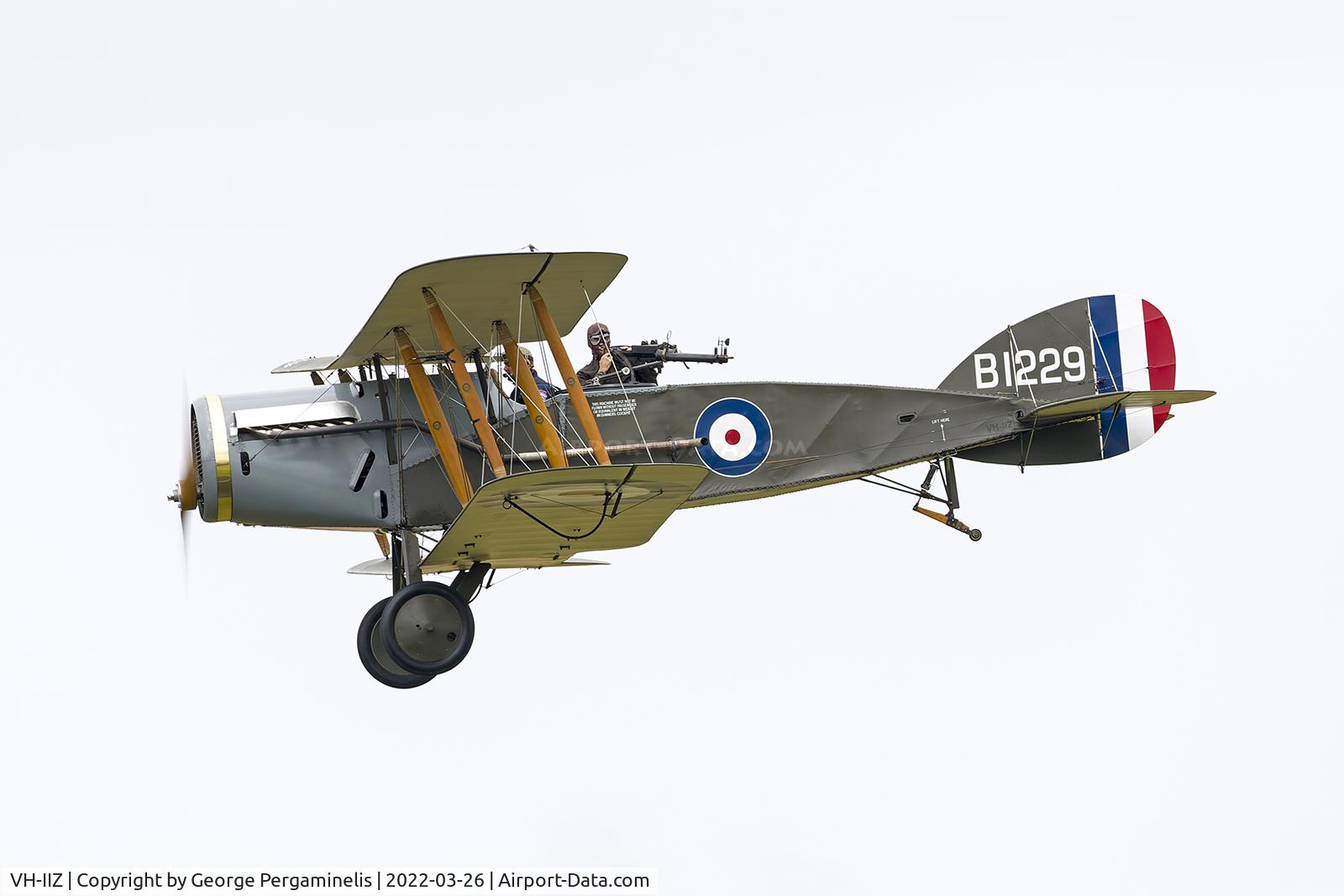 VH-IIZ, 1992 Bristol F.2B Replica C/N E.R.S. 2, Warbirds Over Scone 2022.