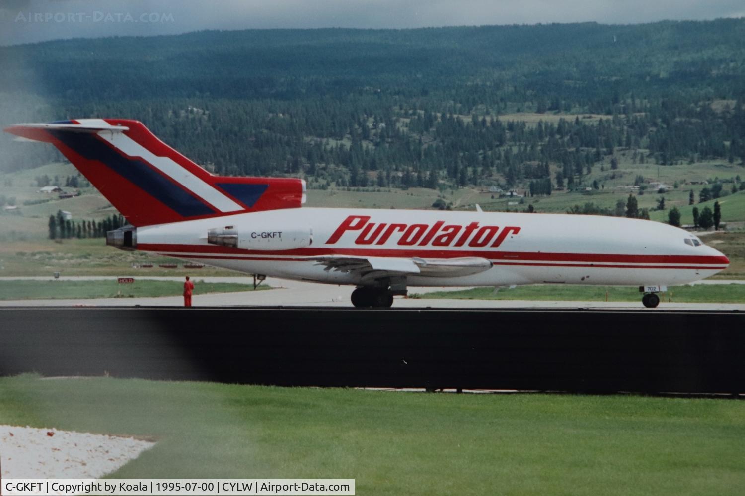 C-GKFT, 1968 Boeing 727-172C C/N 19807, Engine Test