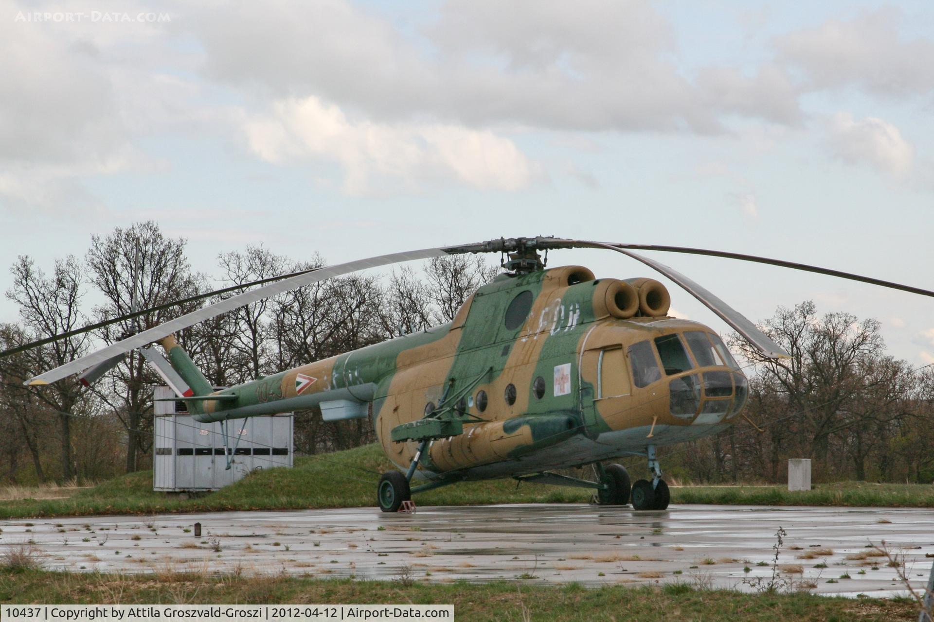 10437, 1973 Mil Mi-8T Hip C/N 10437, Veszprém-Gyulafirátót - On the training range of the Hungarian Armed Forces, Hungary