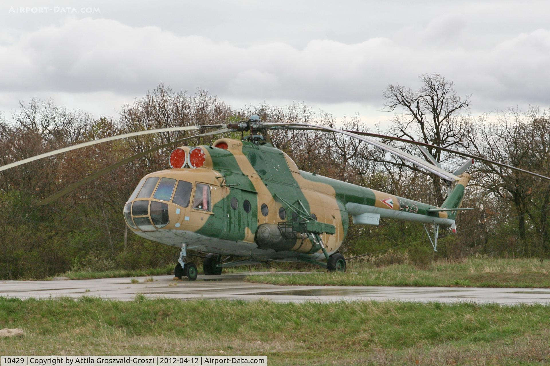 10429, 1972 Mil Mi-8T Hip C/N 10429, Veszprém-Gyulafirátót - On the training range of the Hungarian Armed Forces, Hungary