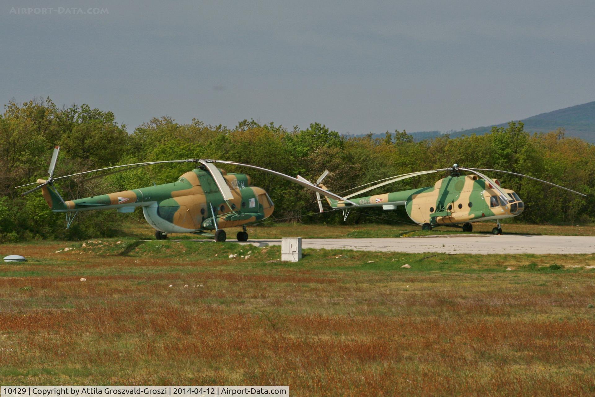 10429, 1972 Mil Mi-8T Hip C/N 10429, Veszprém-Gyulafirátót - On the training range of the Hungarian Armed Forces, Hungary