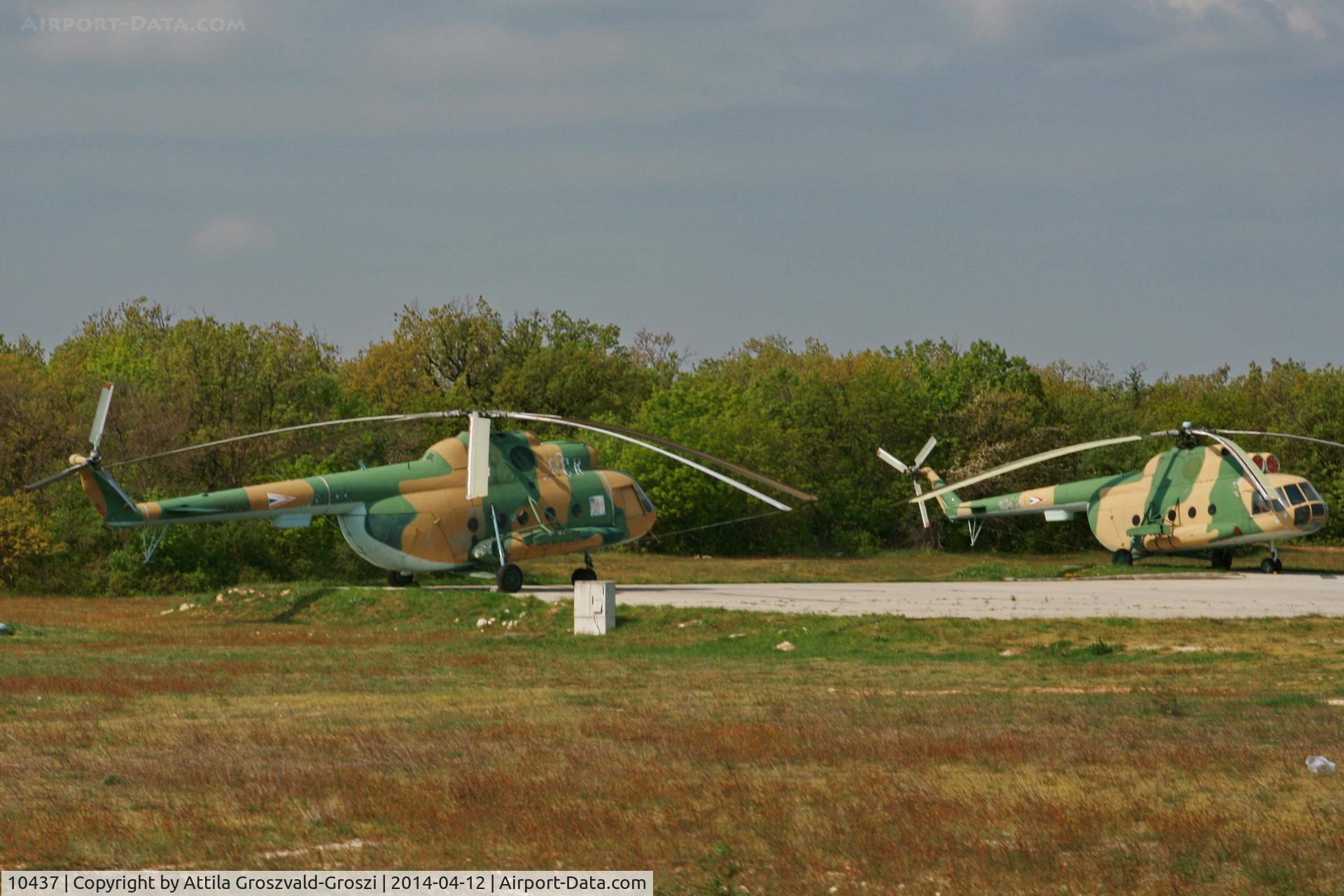 10437, 1973 Mil Mi-8T Hip C/N 10437, Veszprém-Gyulafirátót - On the training range of the Hungarian Armed Forces, Hungary