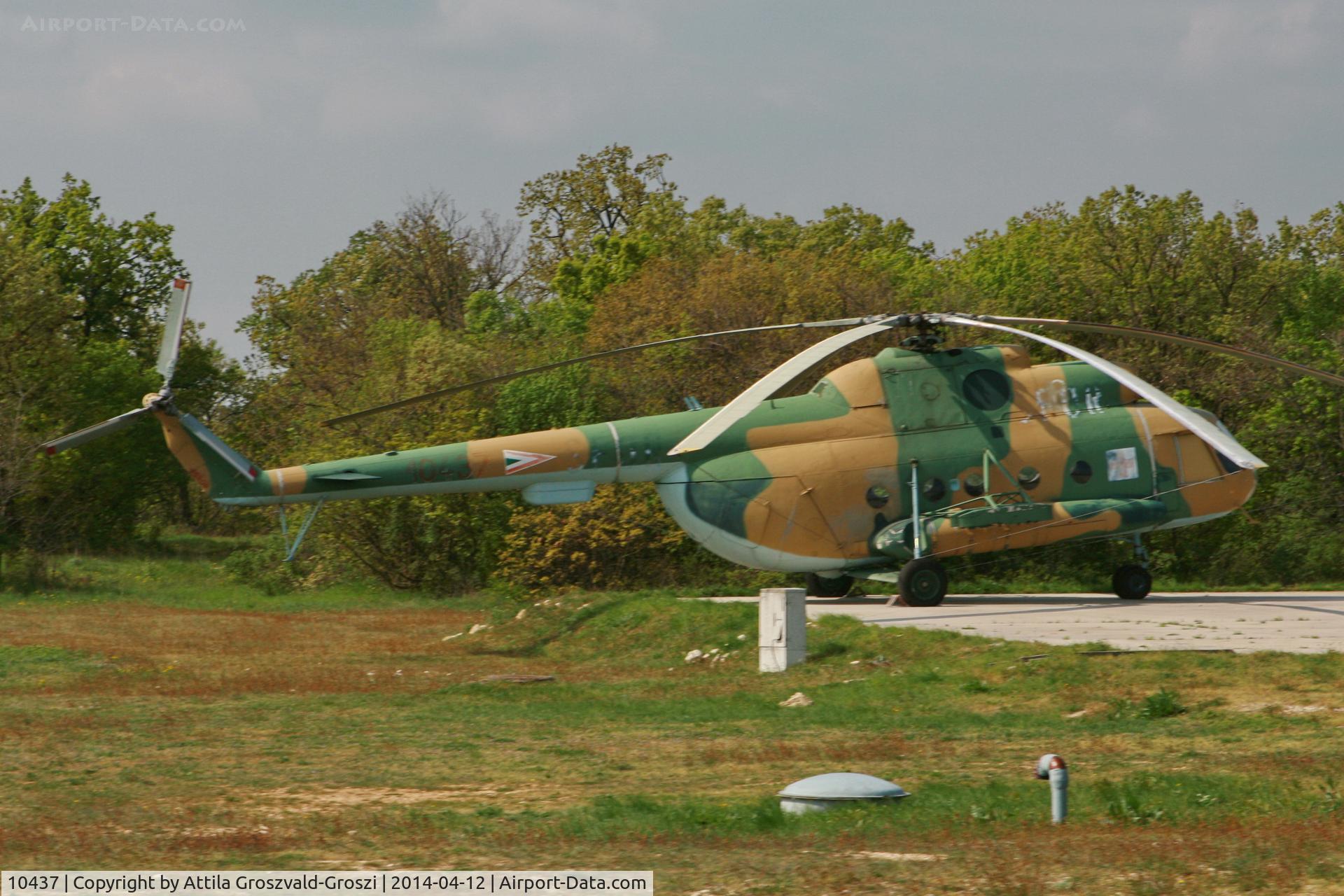 10437, 1973 Mil Mi-8T Hip C/N 10437, Veszprém-Gyulafirátót - On the training range of the Hungarian Armed Forces, Hungary