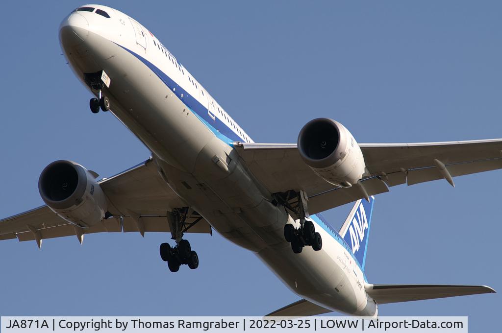 JA871A, 2015 Boeing 787-9 Dreamliner C/N 34534, All Nippon Airways - ANA Boeing 787-9 Dreamliner