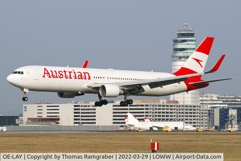 OE-LAY, 1998 Boeing 767-3Z9/ER C/N 29867, Austrian Airlines Boeing 767-300ER