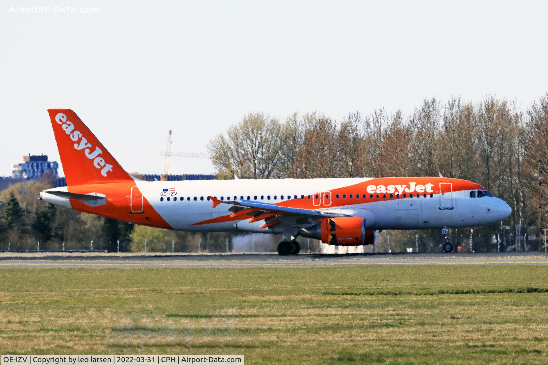 OE-IZV, 2006 Airbus A320-214 C/N 2968, Copenhagen 31.3.2022