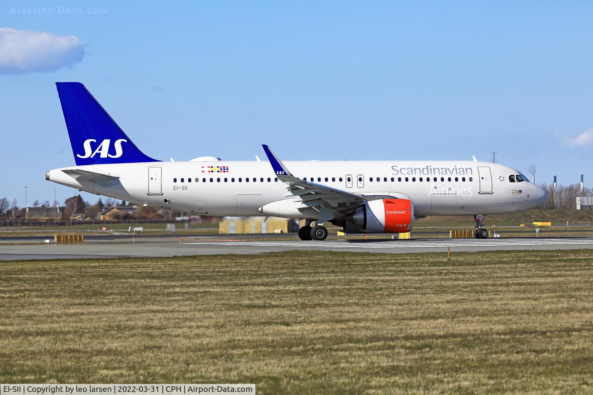 EI-SII, 2018 Airbus A320-251N C/N 8566, Copenhagen 31.3.2022