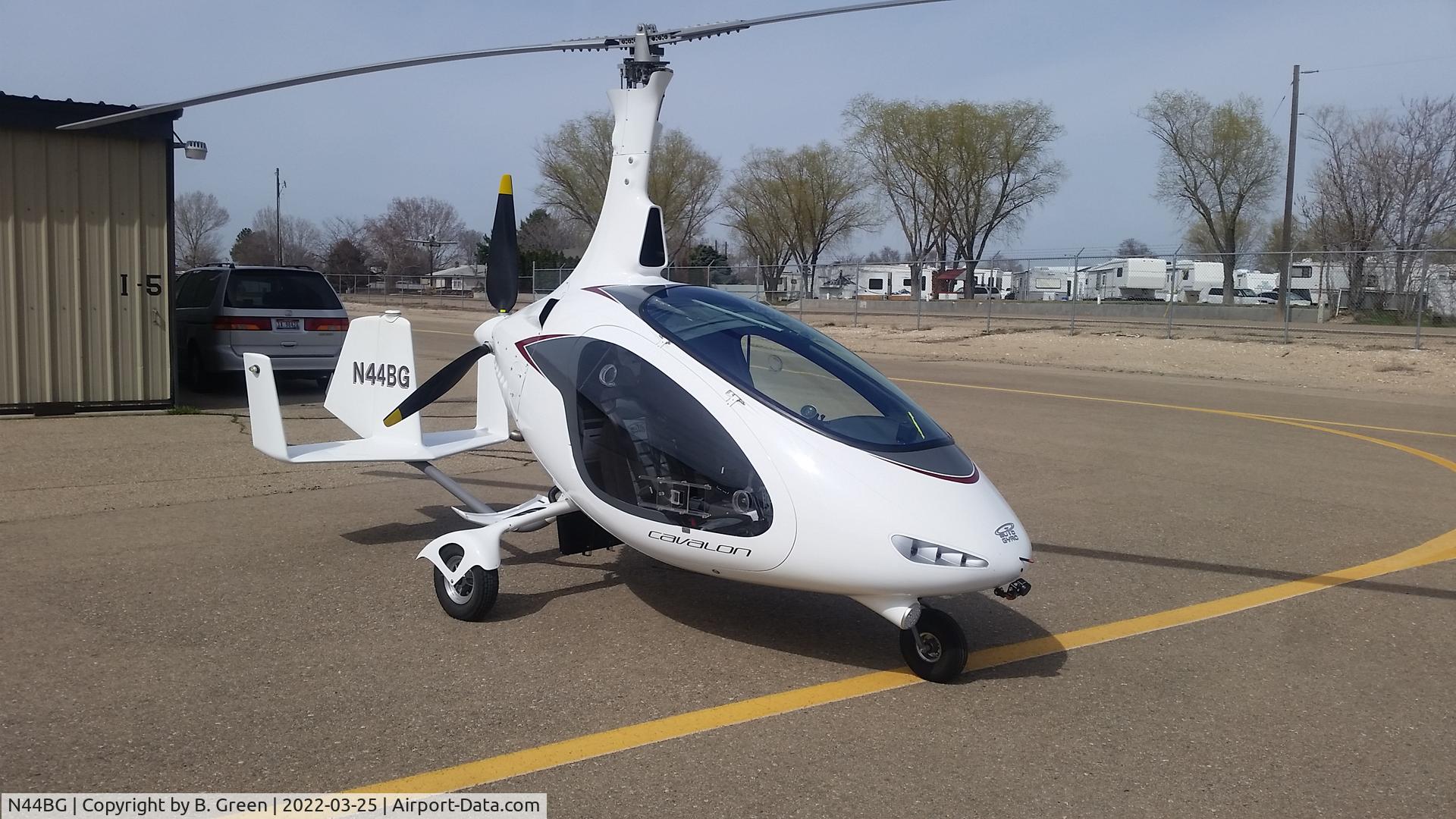 N44BG, 2021 AutoGyro Cavalon 915is, Cavalon 915is