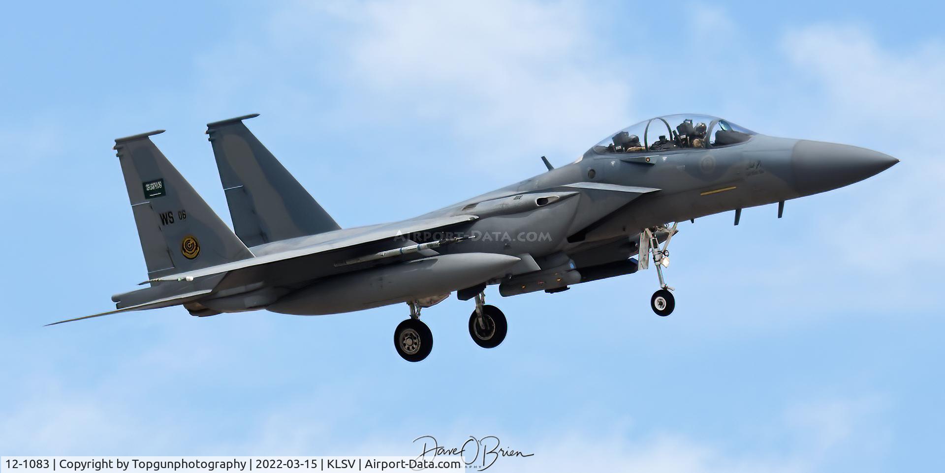 12-1083, 2013 Boeing F-15SA Eagle C/N WS06, IRON41 returning