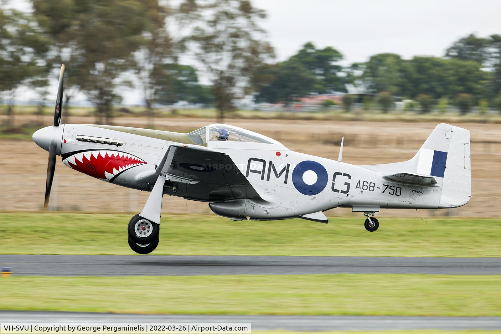 VH-SVU, 1949 Commonwealth CA-18 MK 23 C/N 1495, Warbirds Over Scone 2022.