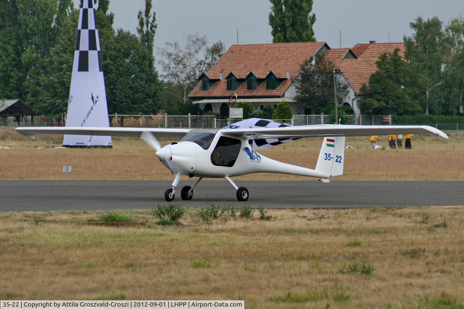 35-22, Pipistrel Virus 912 C/N 085R1V91221102, LHPP - Pécs-Pogány Airport, Hungary