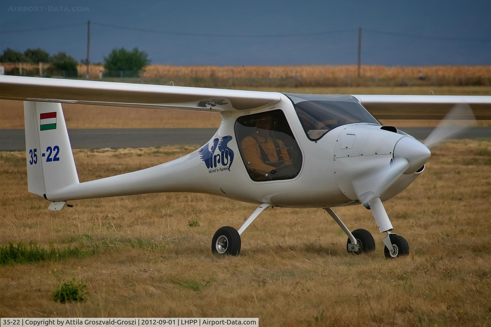 35-22, Pipistrel Virus 912 C/N 085R1V91221102, LHPP - Pécs-Pogány Airport, Hungary