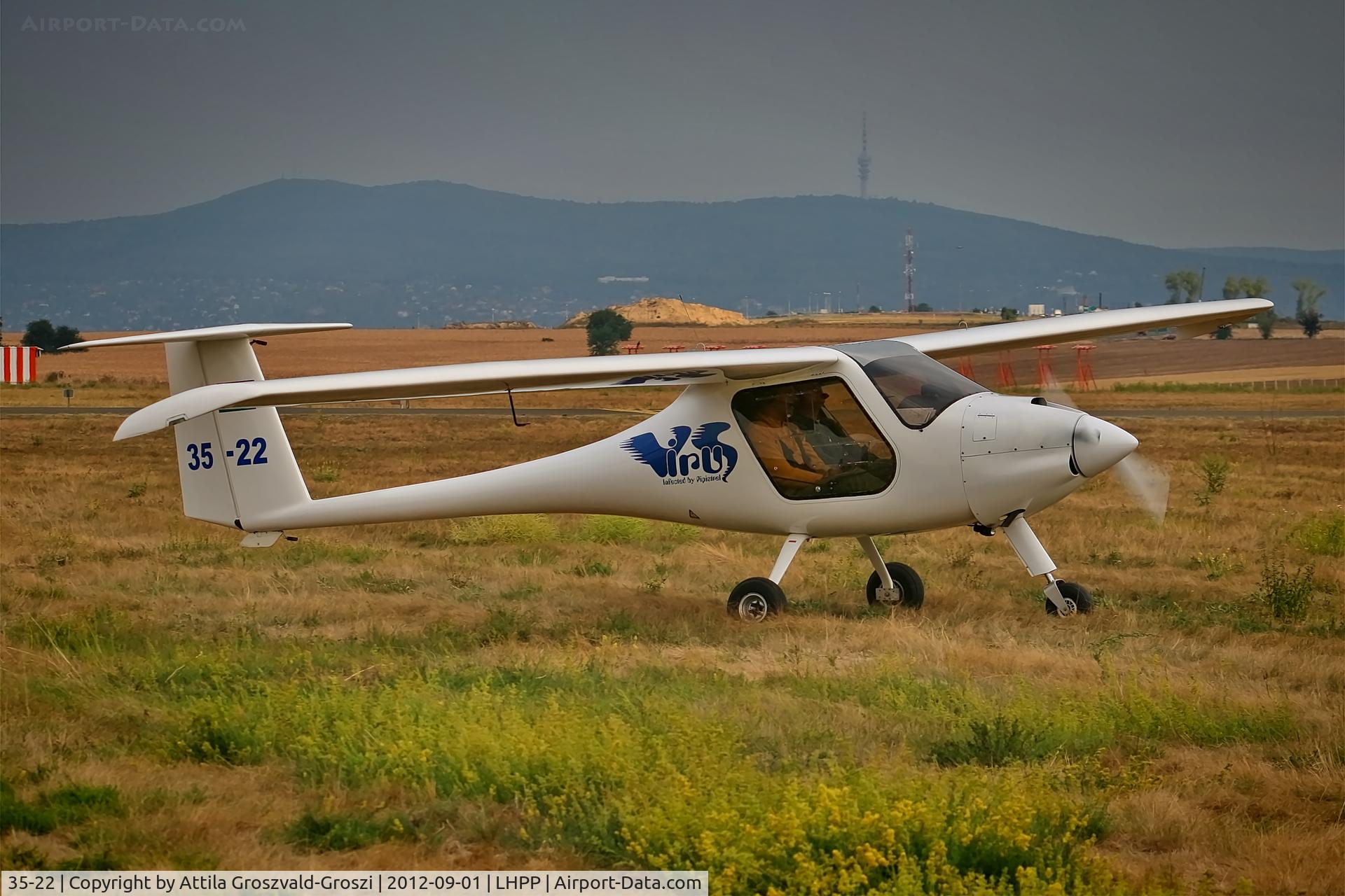 35-22, Pipistrel Virus 912 C/N 085R1V91221102, LHPP - Pécs-Pogány Airport, Hungary