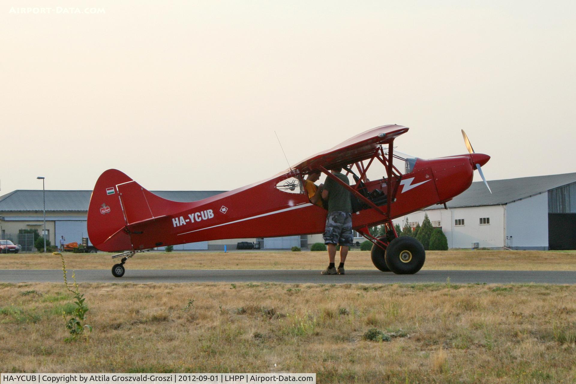HA-YCUB, Zlin Savage Cruiser C/N 228, LHPP - Pécs-Pogány Airport, Hungary