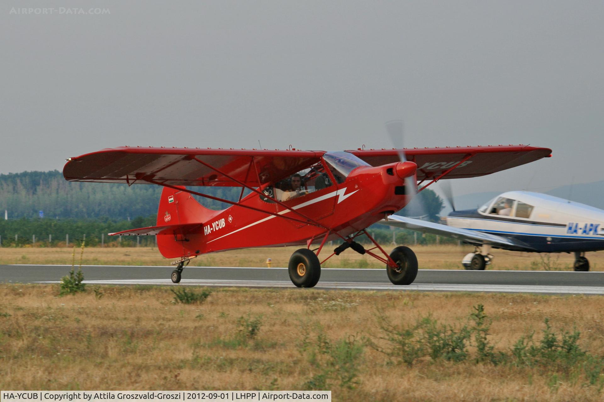 HA-YCUB, Zlin Savage Cruiser C/N 228, LHPP - Pécs-Pogány Airport, Hungary