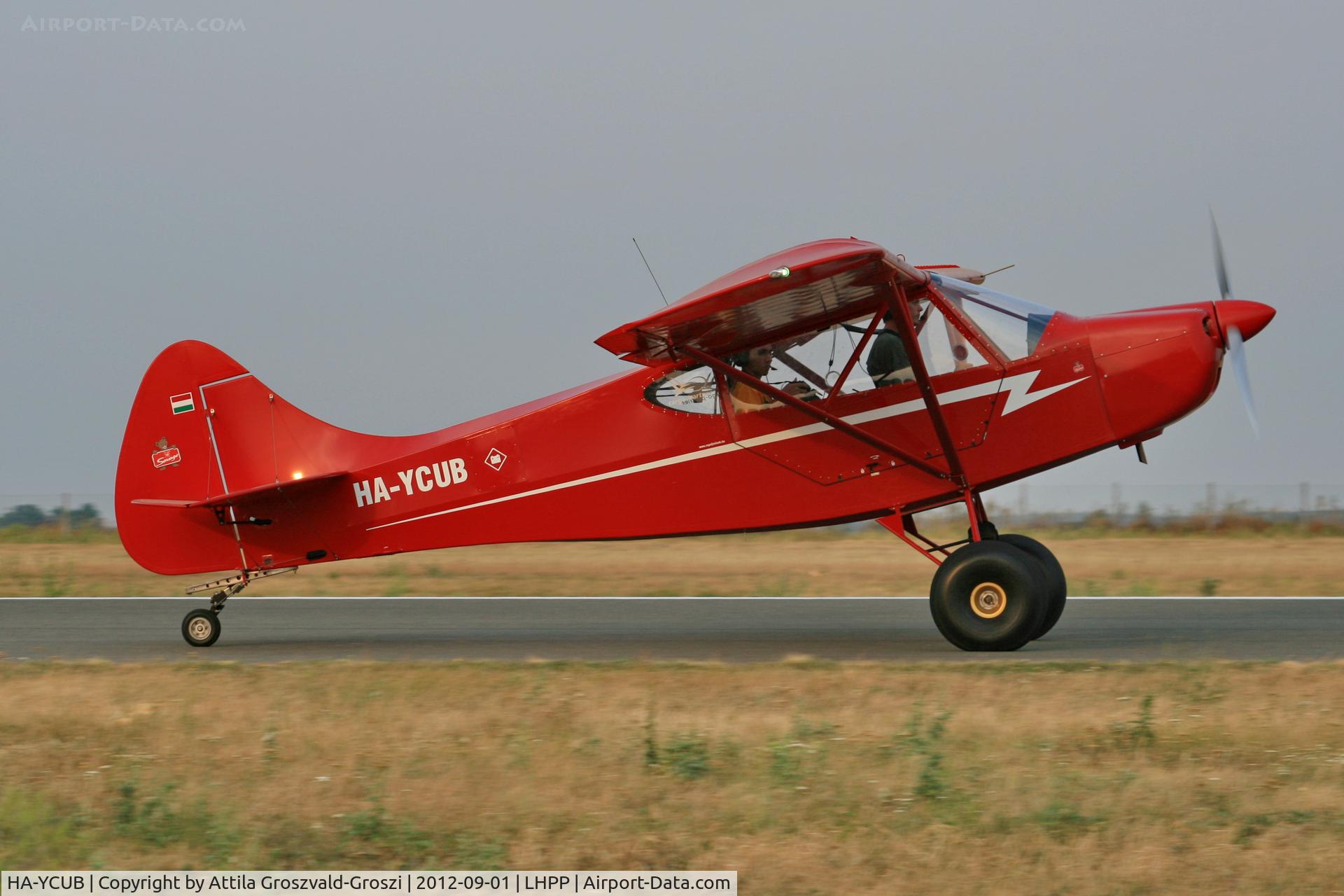 HA-YCUB, Zlin Savage Cruiser C/N 228, LHPP - Pécs-Pogány Airport, Hungary