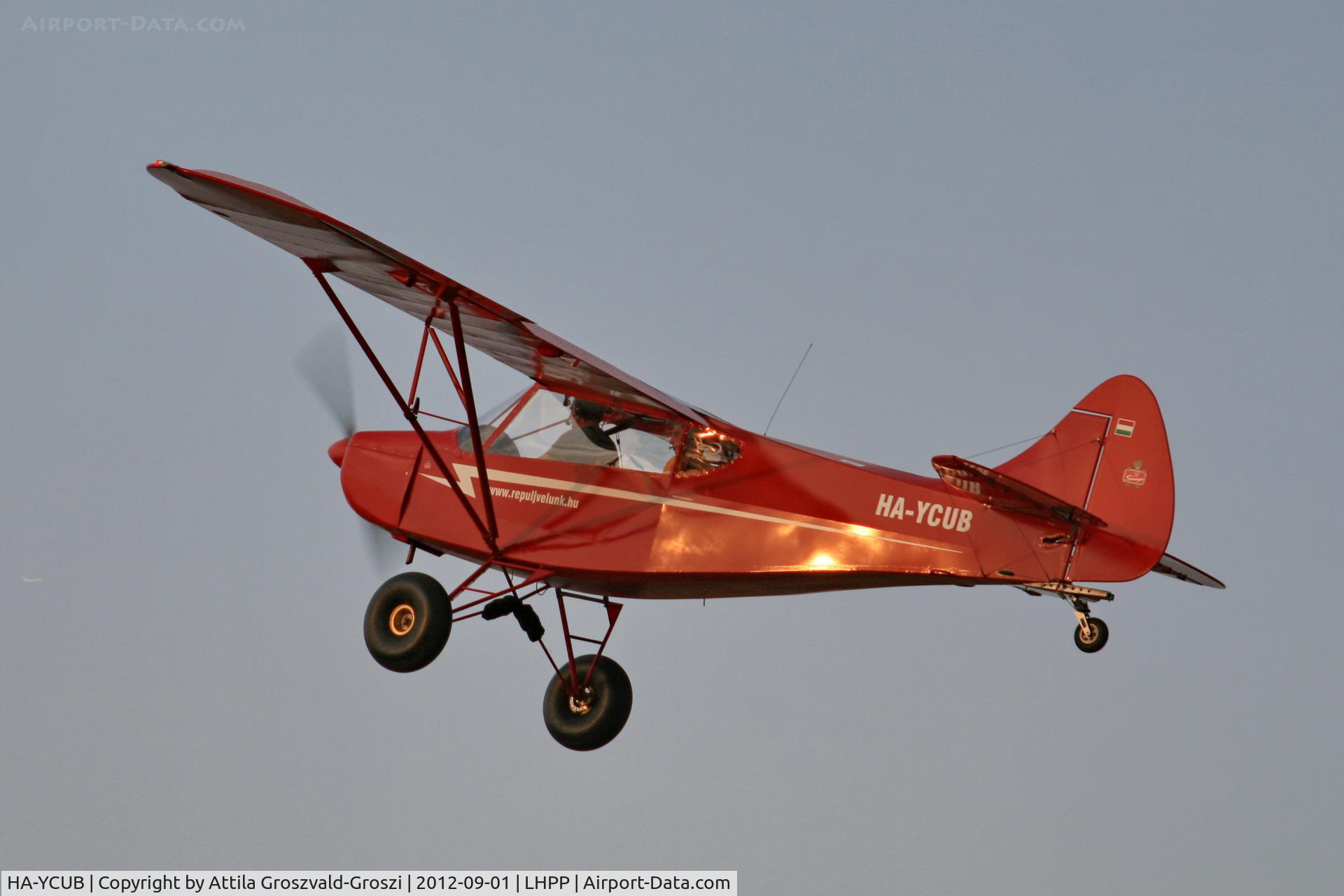 HA-YCUB, Zlin Savage Cruiser C/N 228, LHPP - Pécs-Pogány Airport, Hungary