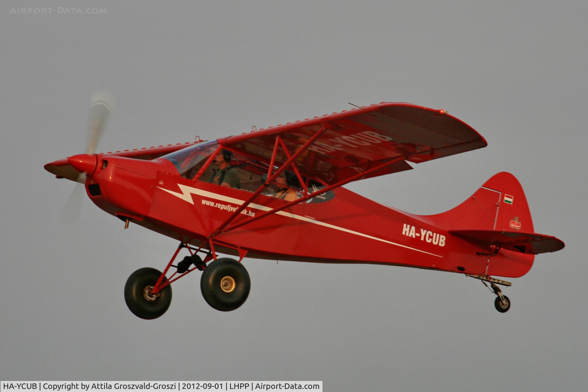 HA-YCUB, Zlin Savage Cruiser C/N 228, LHPP - Pécs-Pogány Airport, Hungary