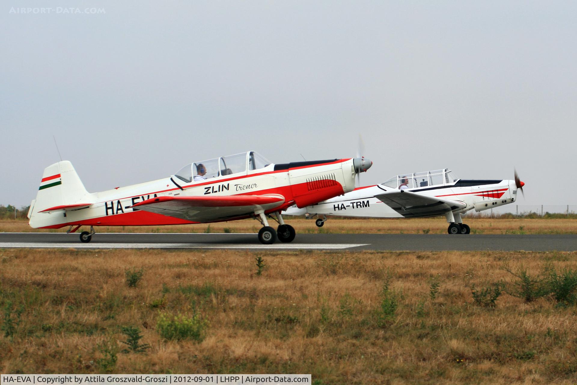 HA-EVA, Zlin 526M Trener C/N 1021, LHPP - Pécs-Pogány Airport, Hungary