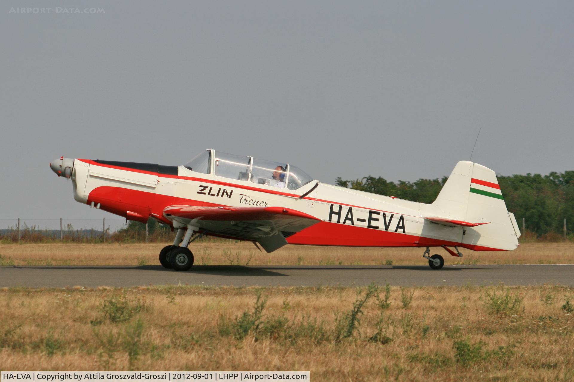 HA-EVA, Zlin 526M Trener C/N 1021, LHPP - Pécs-Pogány Airport, Hungary