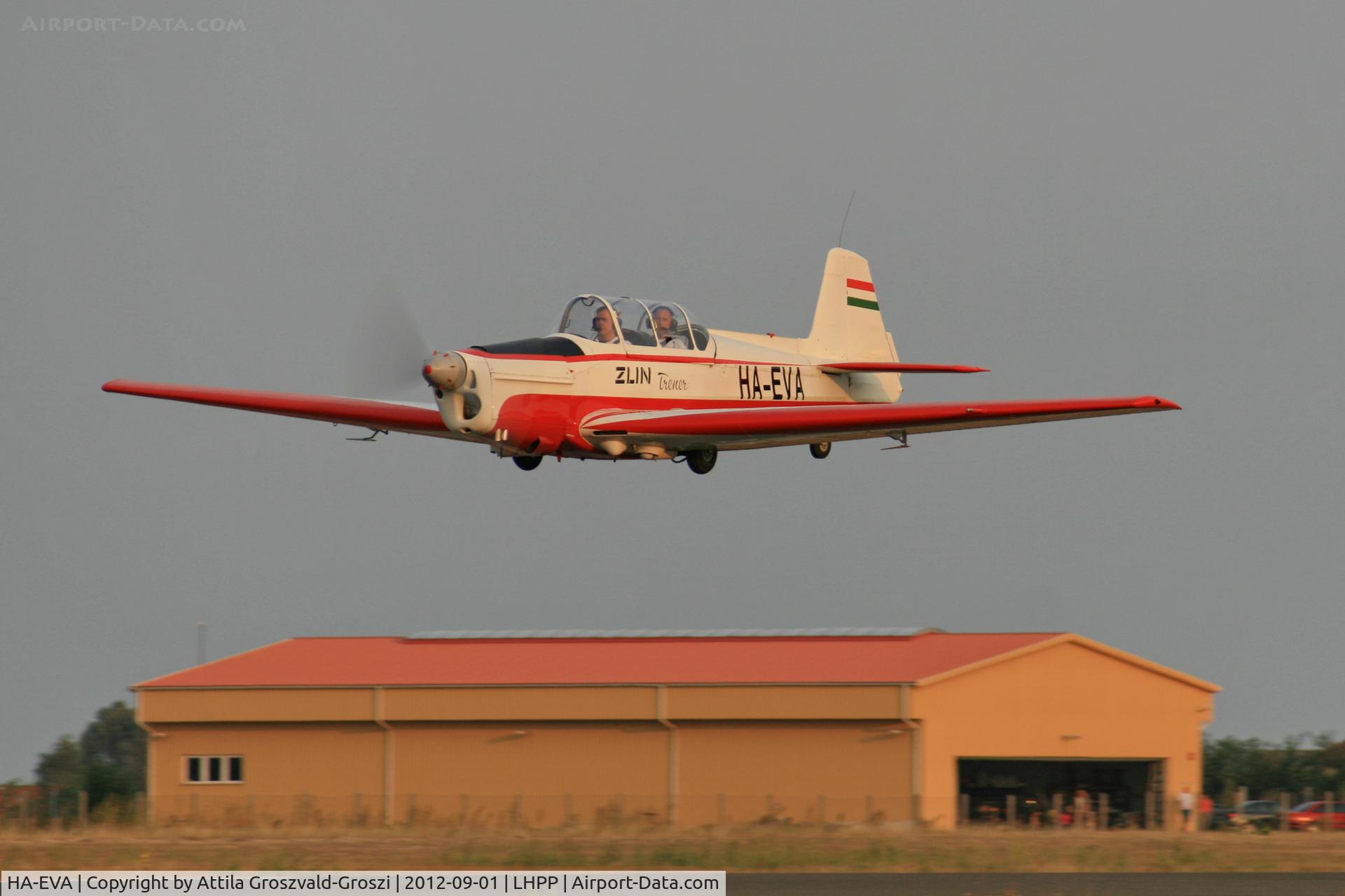 HA-EVA, Zlin 526M Trener C/N 1021, LHPP - Pécs-Pogány Airport, Hungary