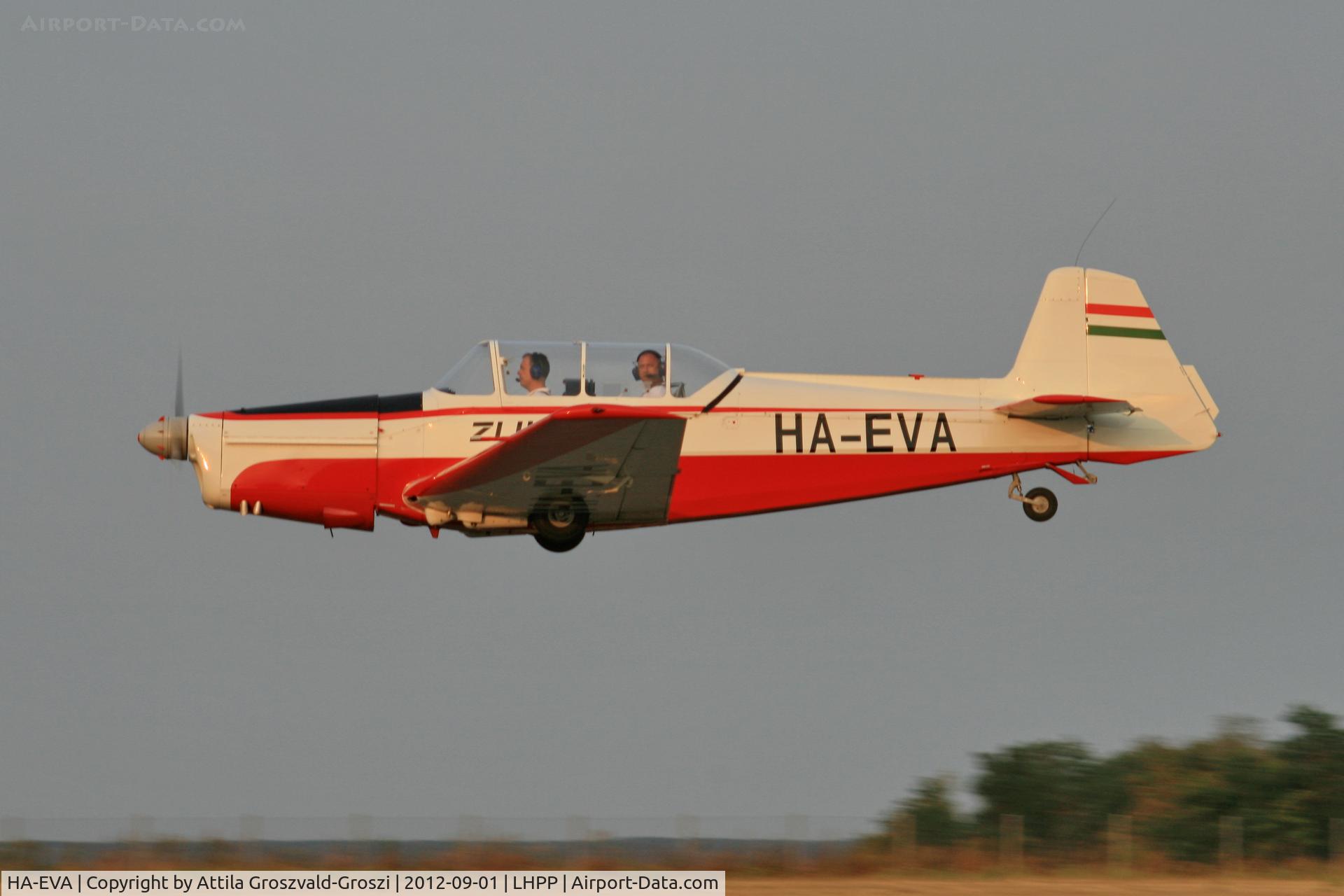 HA-EVA, Zlin 526M Trener C/N 1021, LHPP - Pécs-Pogány Airport, Hungary