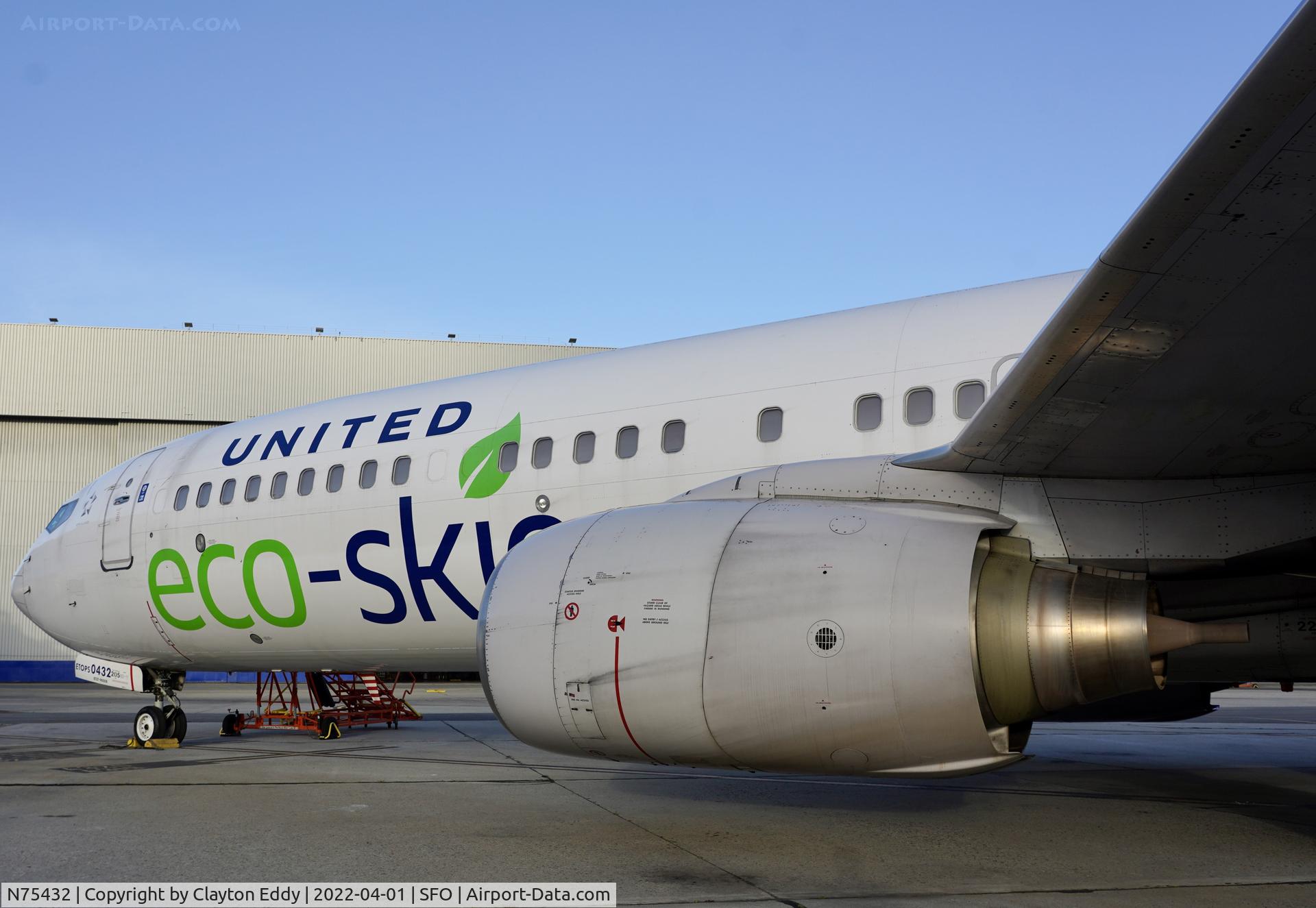N75432, 2009 Boeing 737-924/ER C/N 32835, SFO 2022.