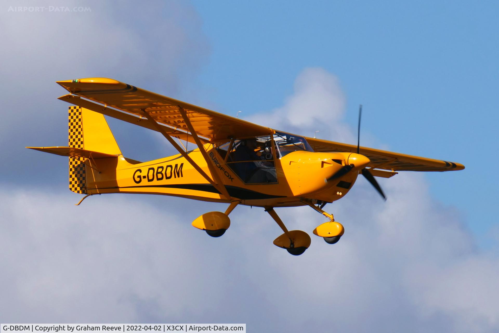 G-DBDM, 2019 Ascent Industries EuroFOX 3K C/N 56919, Landing at Northrepps.