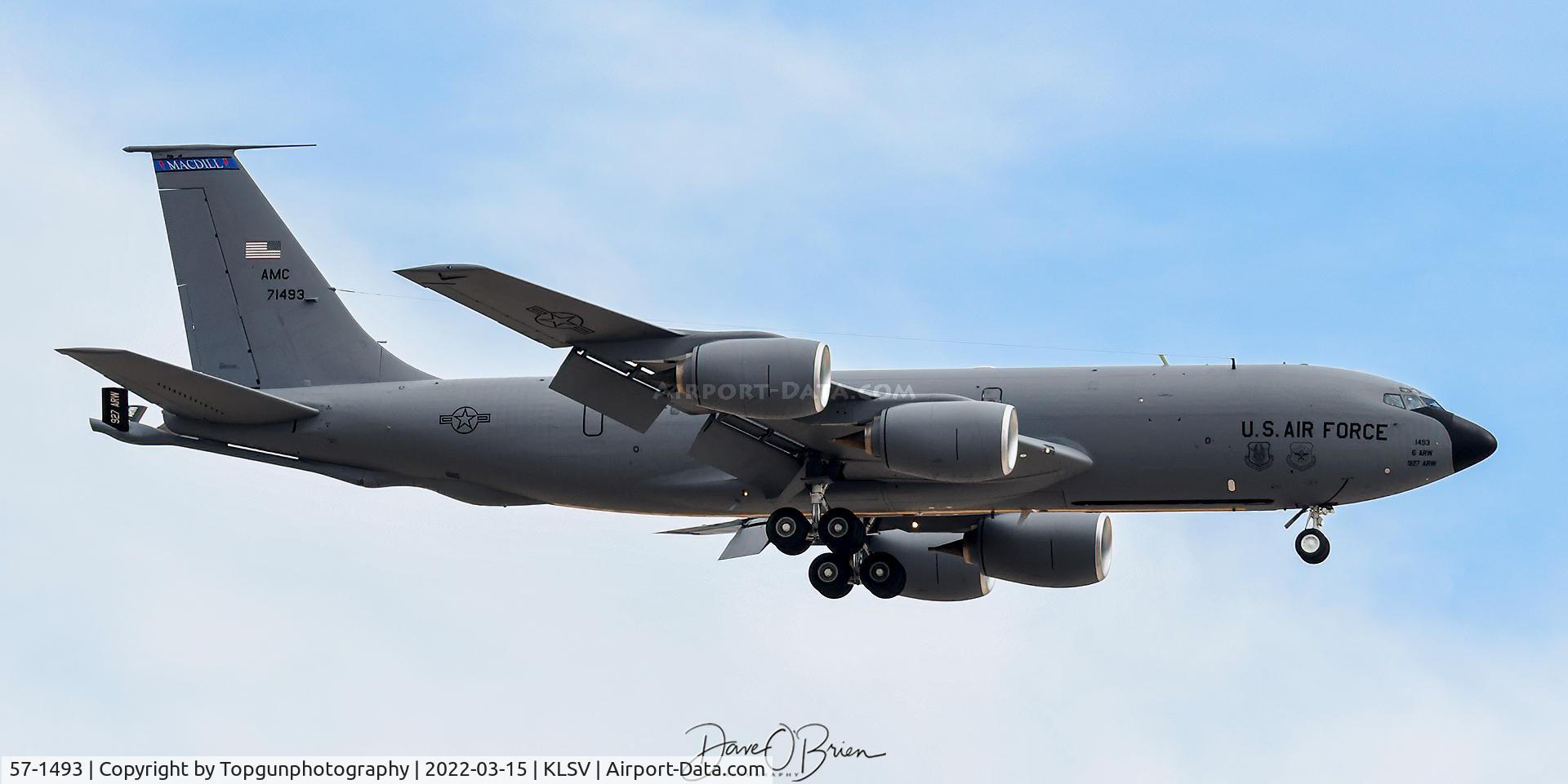 57-1493, 1957 Boeing KC-135R Stratotanker C/N 17564, SILVER21