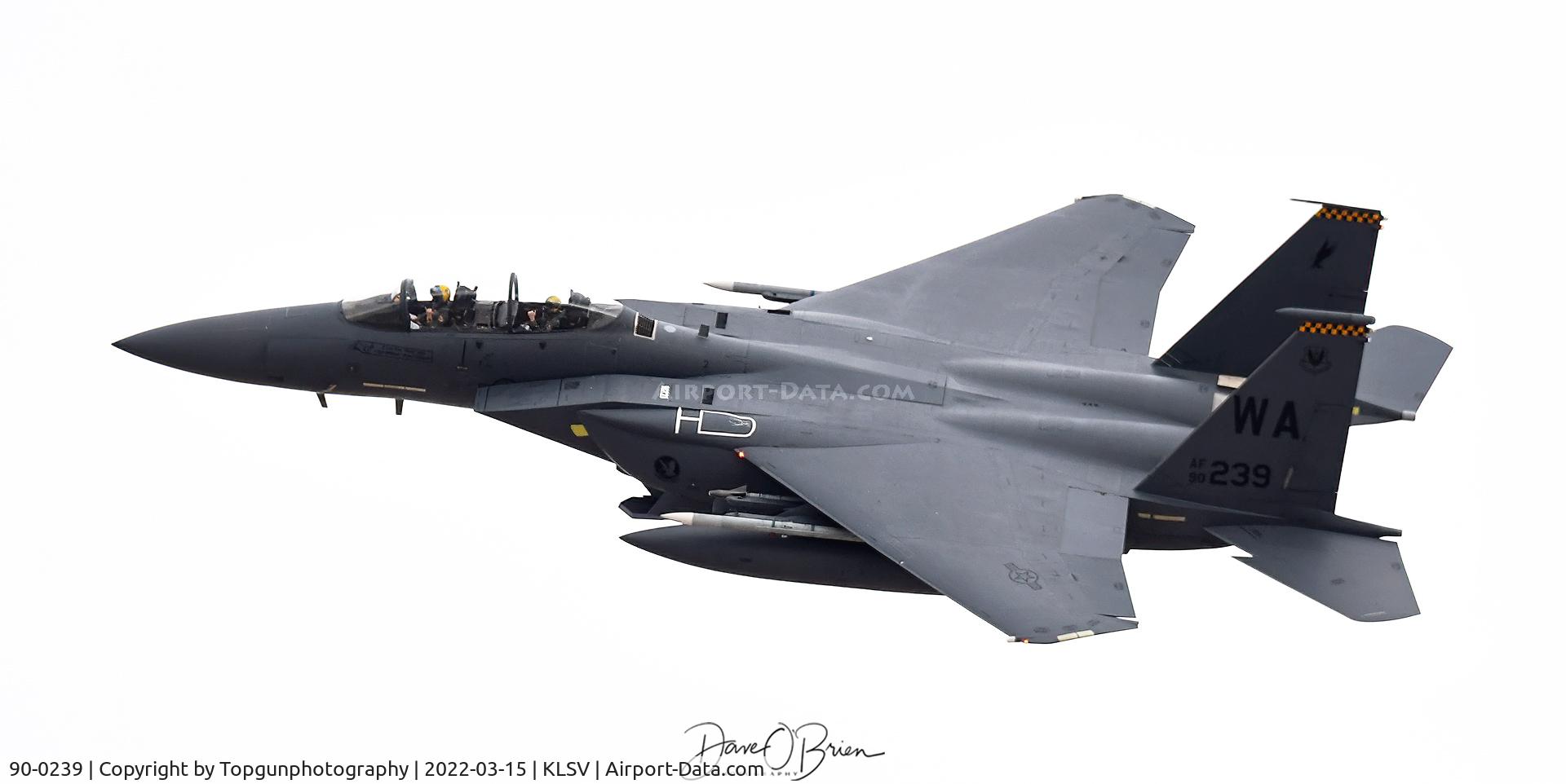 90-0239, 1990 McDonnell Douglas F-15E Strike Eagle C/N 1171/E141, HOSS01 
17th WPS